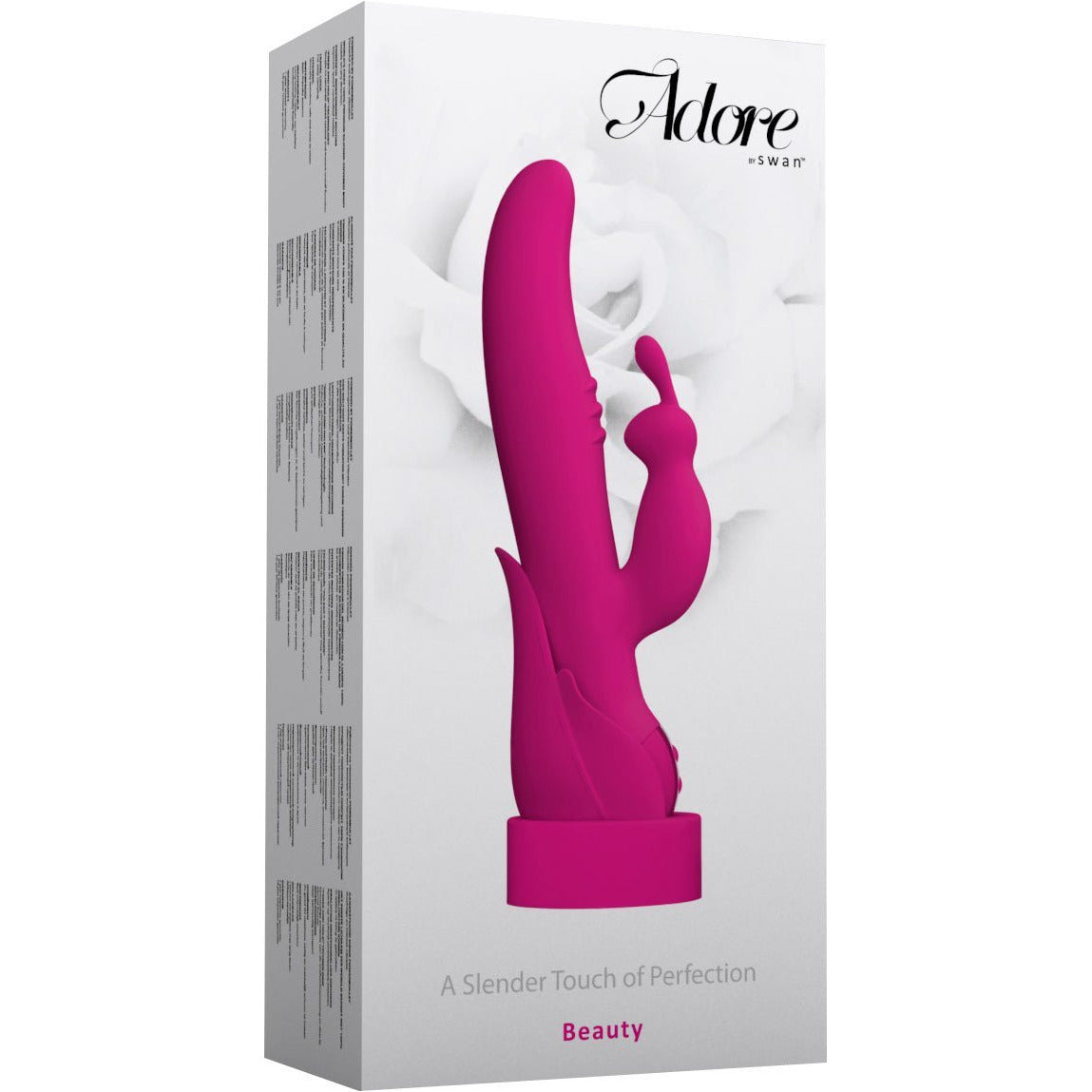 Swan - Adore Beauty - Rabbit Vibrator - Pink - Swan Vibes