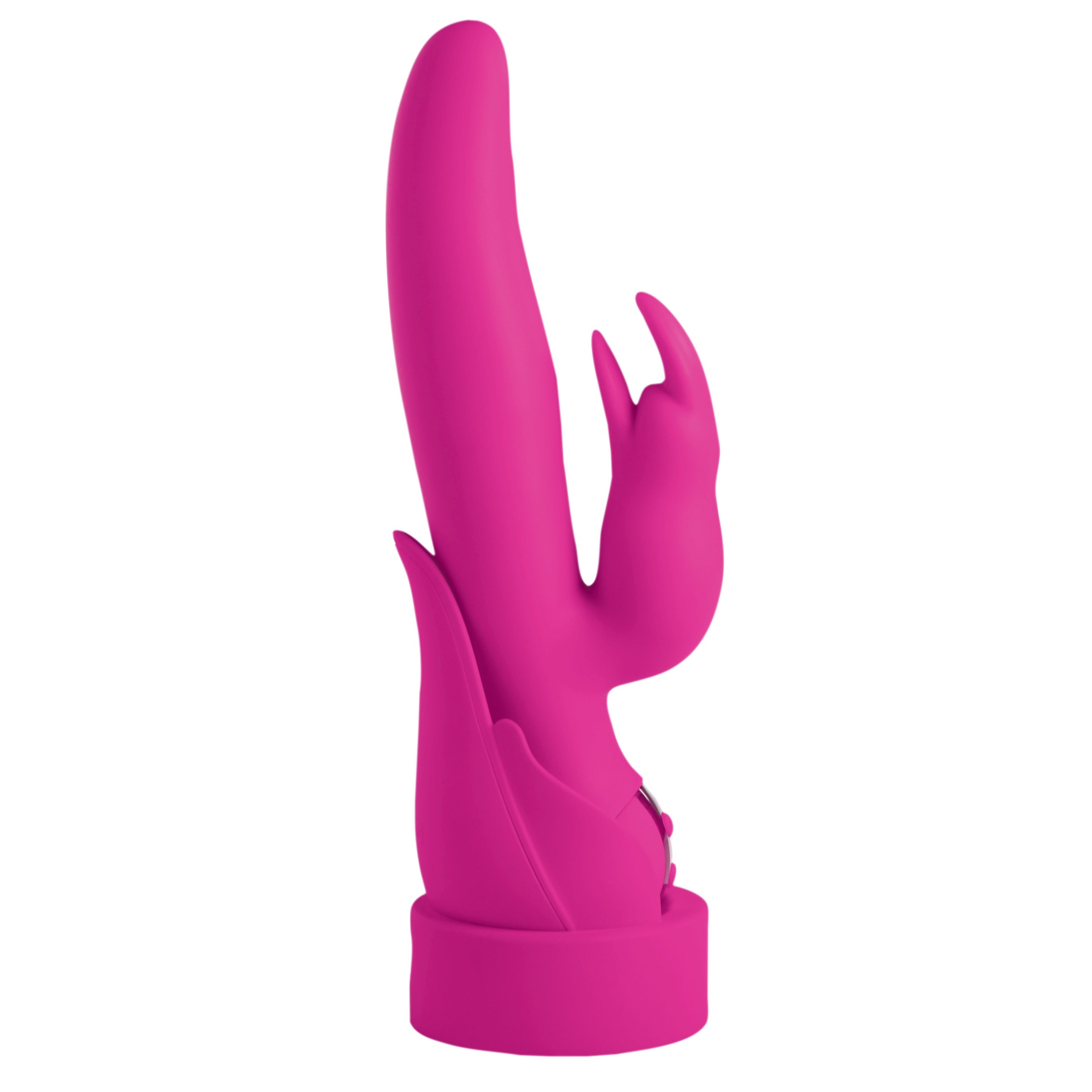 Swan - Adore Petite Elegance- Dual Silicone Vibrator - Hot Pink - Swan Vibes