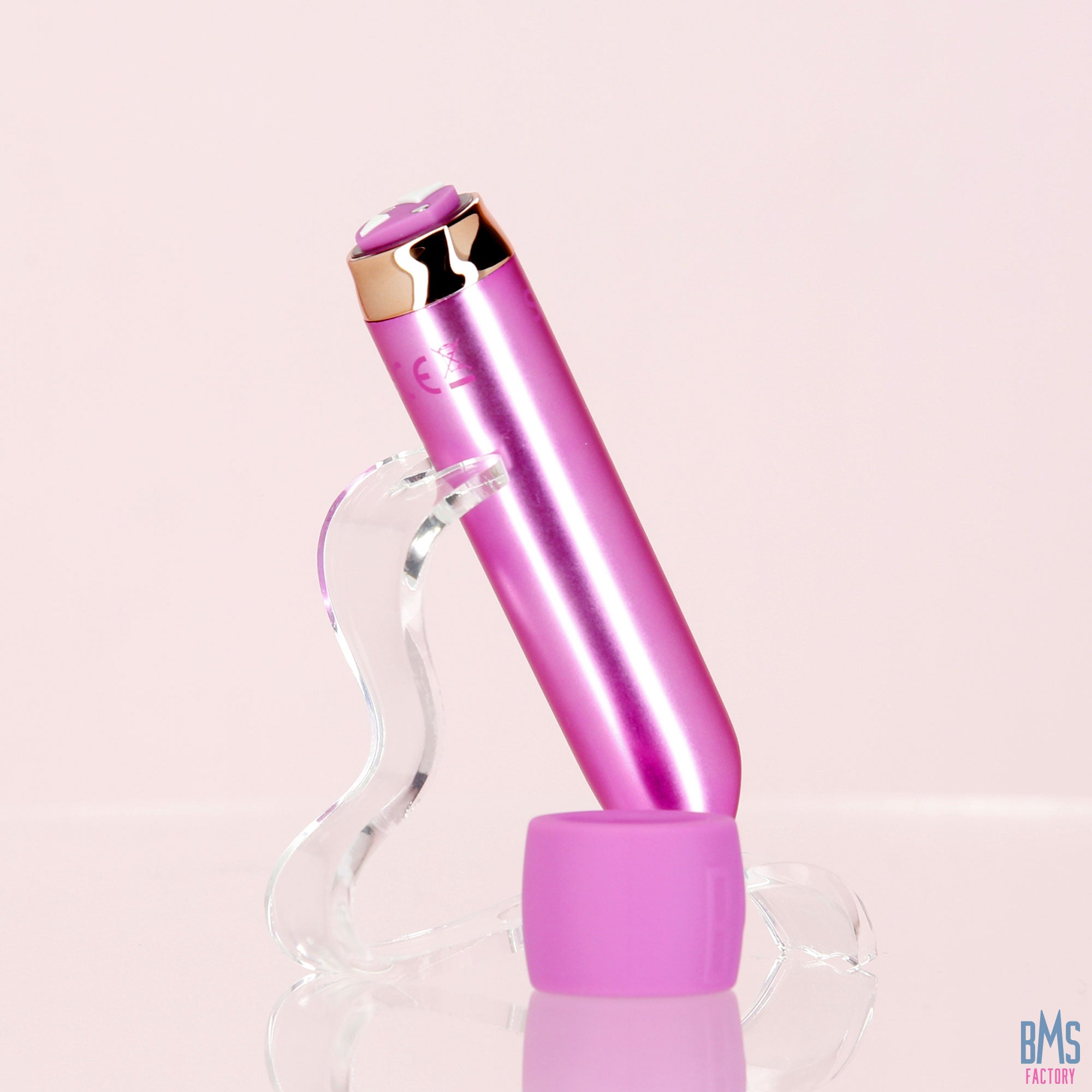 Swan® - Maximum Bullet Vibrator + Silicone Comfy Cuff – Pink - Swan Vibes