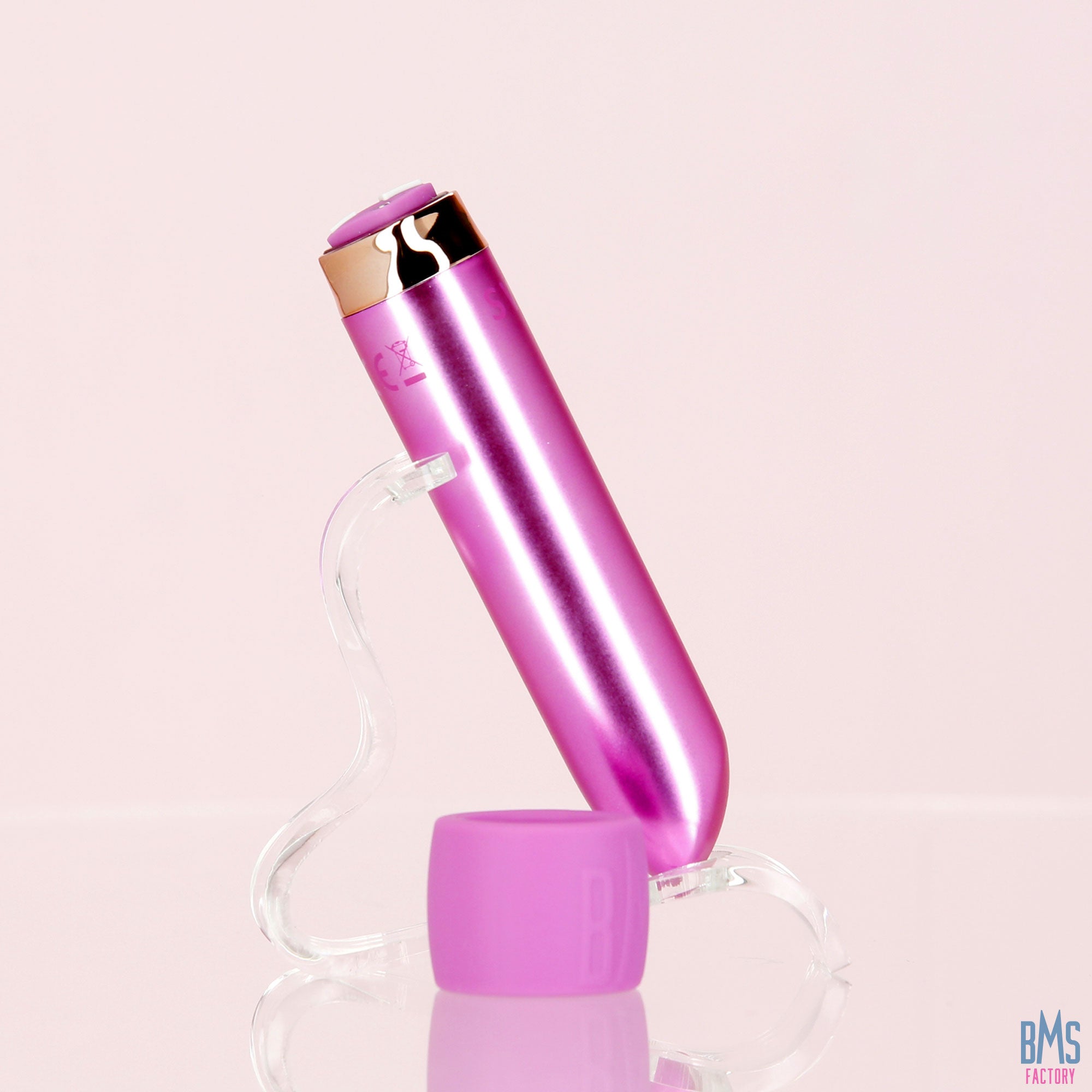 Swan® - Maximum Bullet Vibrator + Silicone Comfy Cuff – Pink - Swan Vibes