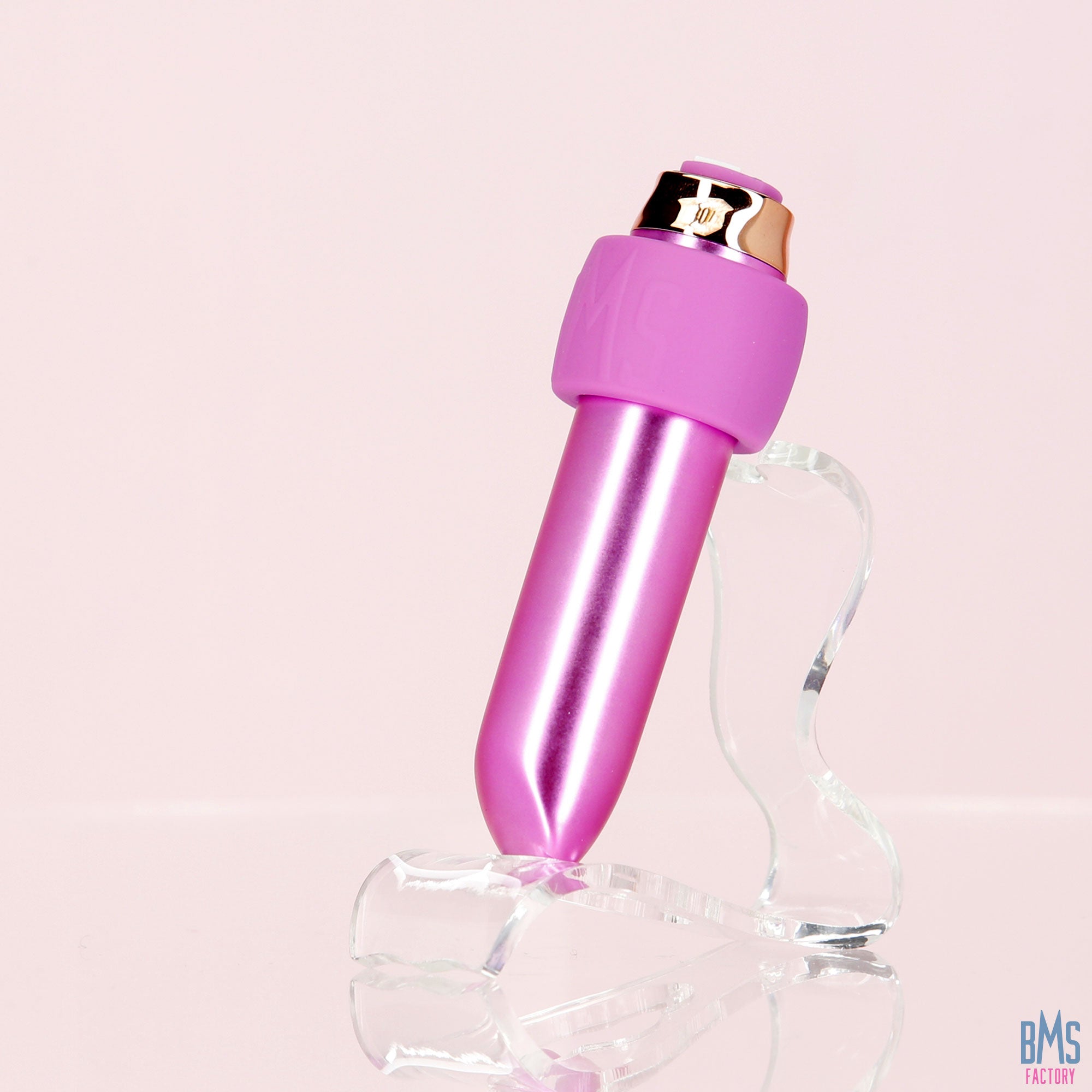 Swan® - Maximum Bullet Vibrator + Silicone Comfy Cuff – Pink - Swan Vibes