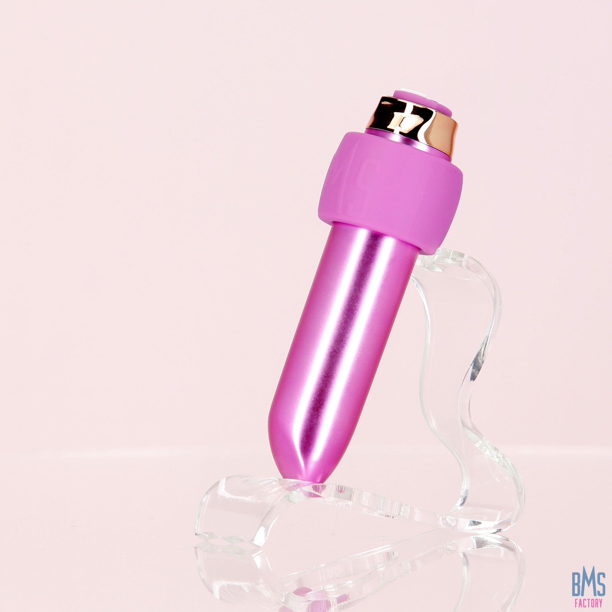 Swan® - Maximum Bullet Vibrator + Silicone Comfy Cuff – Pink - Swan Vibes