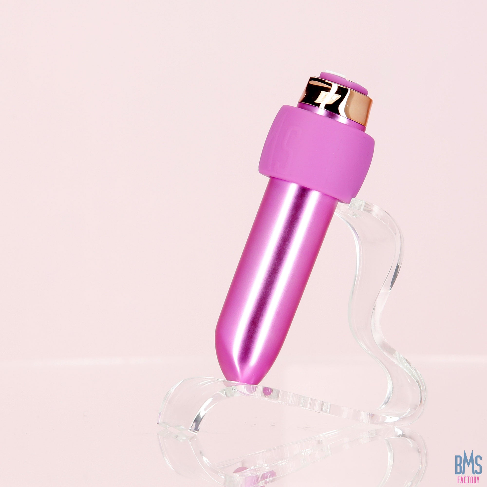 Swan® - Maximum Bullet Vibrator + Silicone Comfy Cuff – Pink - Swan Vibes