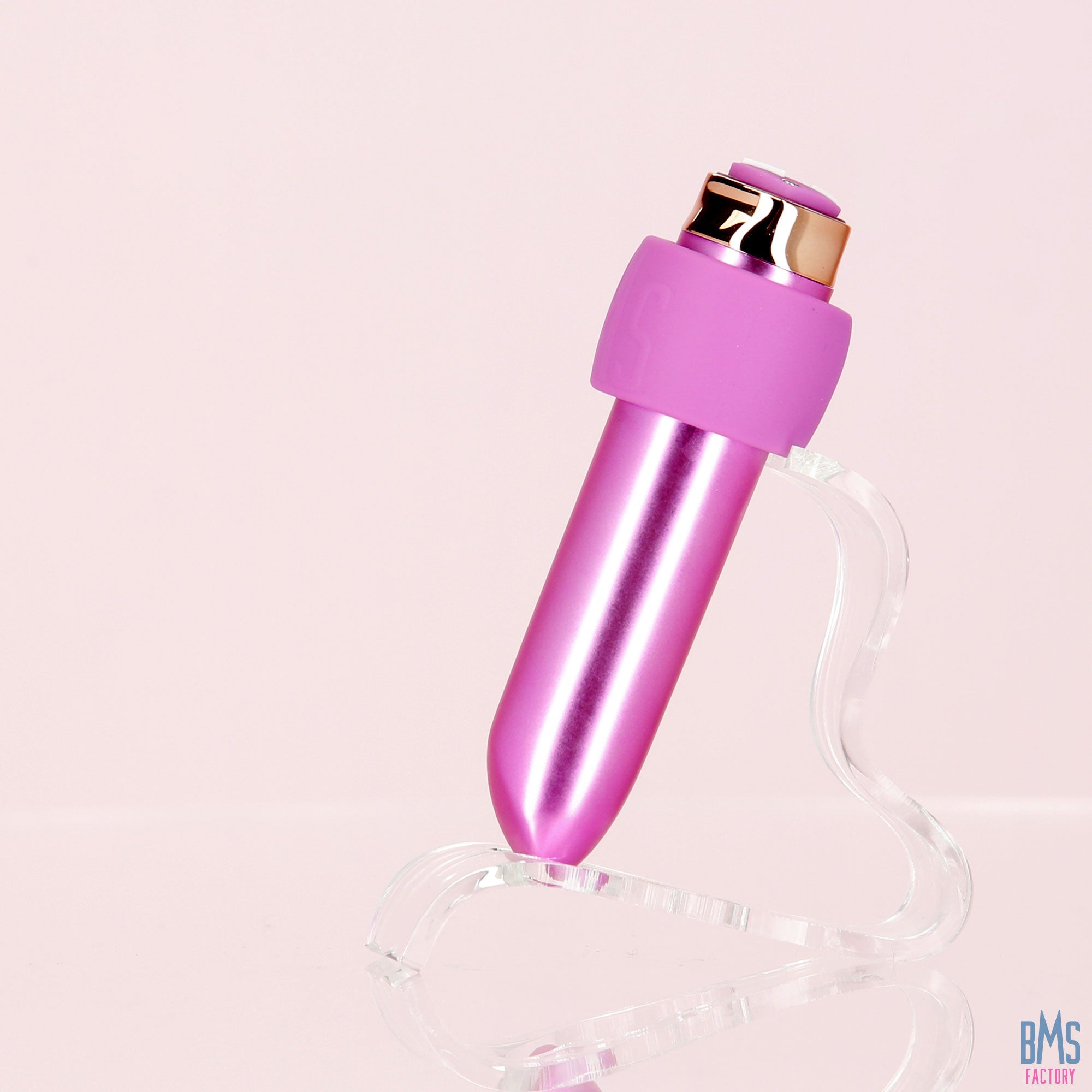 Swan® - Maximum Bullet Vibrator + Silicone Comfy Cuff – Pink - Swan Vibes