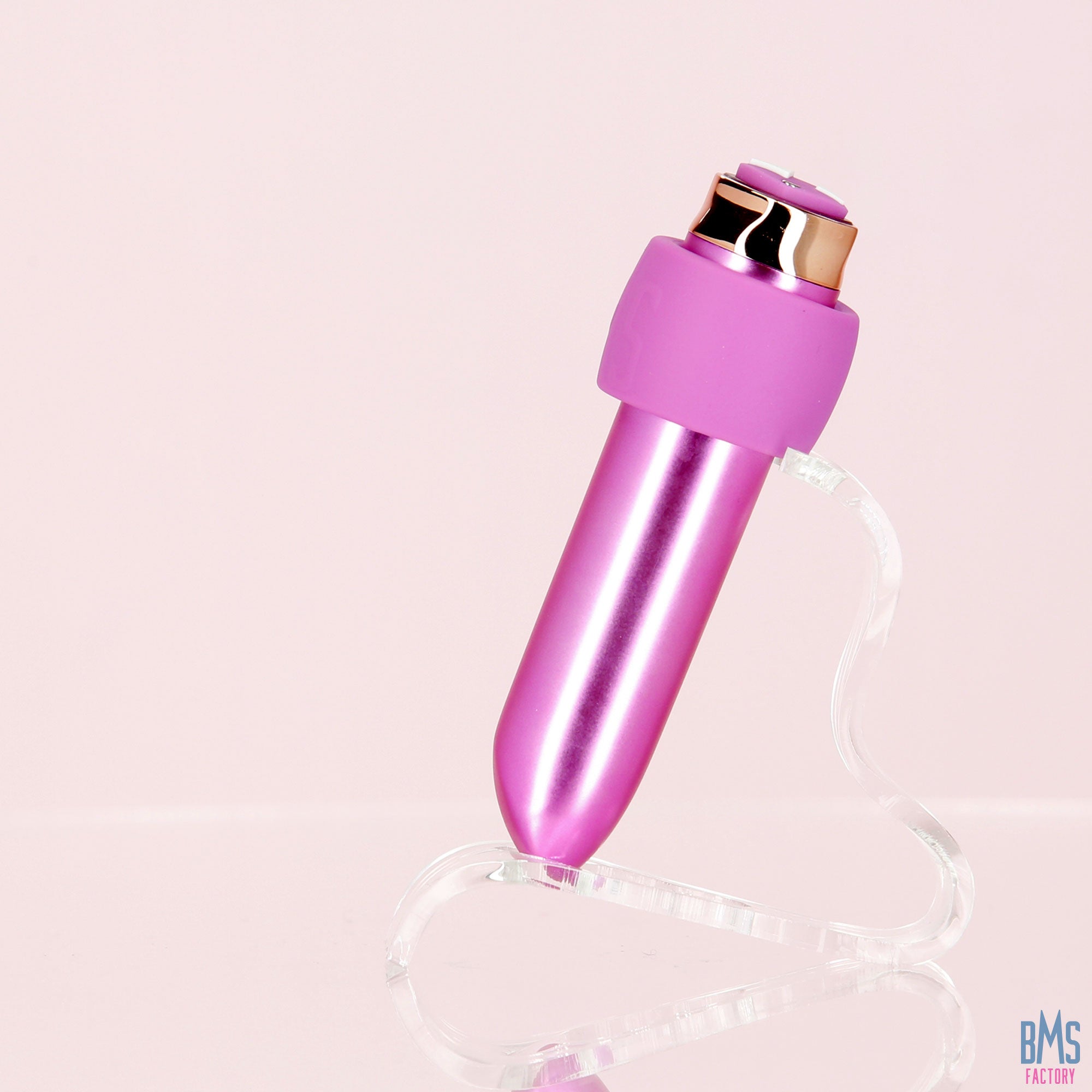 Swan® - Maximum Bullet Vibrator + Silicone Comfy Cuff – Pink - Swan Vibes