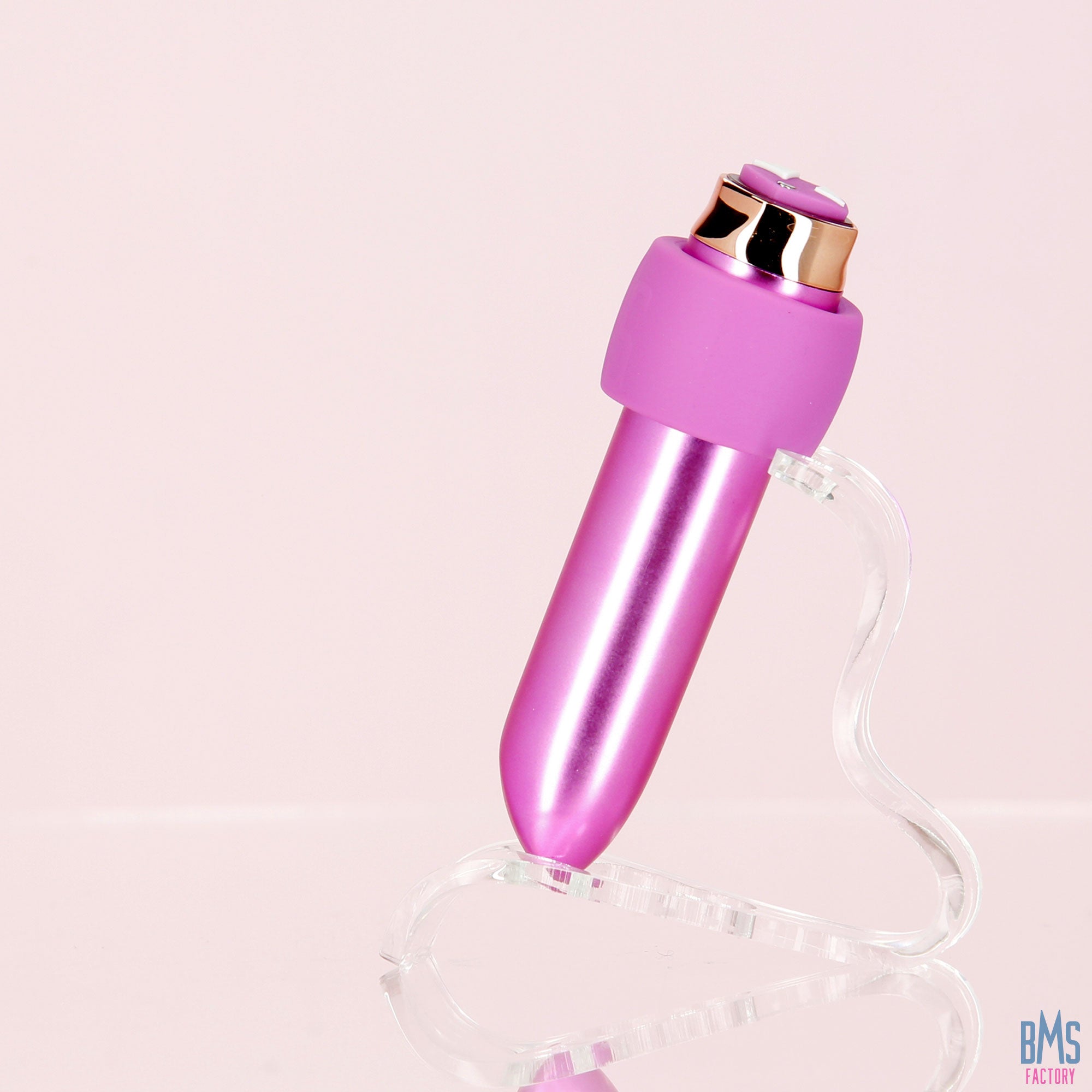 Swan® - Maximum Bullet Vibrator + Silicone Comfy Cuff – Pink - Swan Vibes