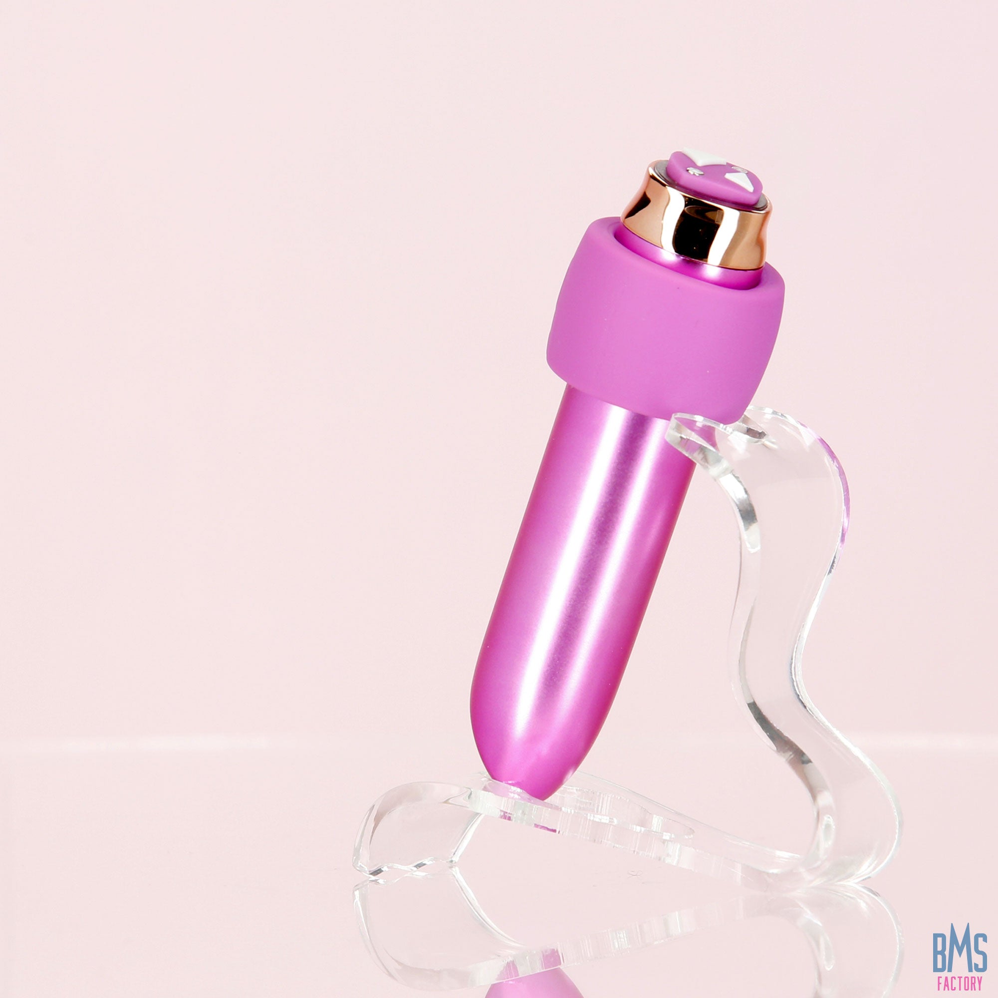 Swan® - Maximum Bullet Vibrator + Silicone Comfy Cuff – Pink - Swan Vibes