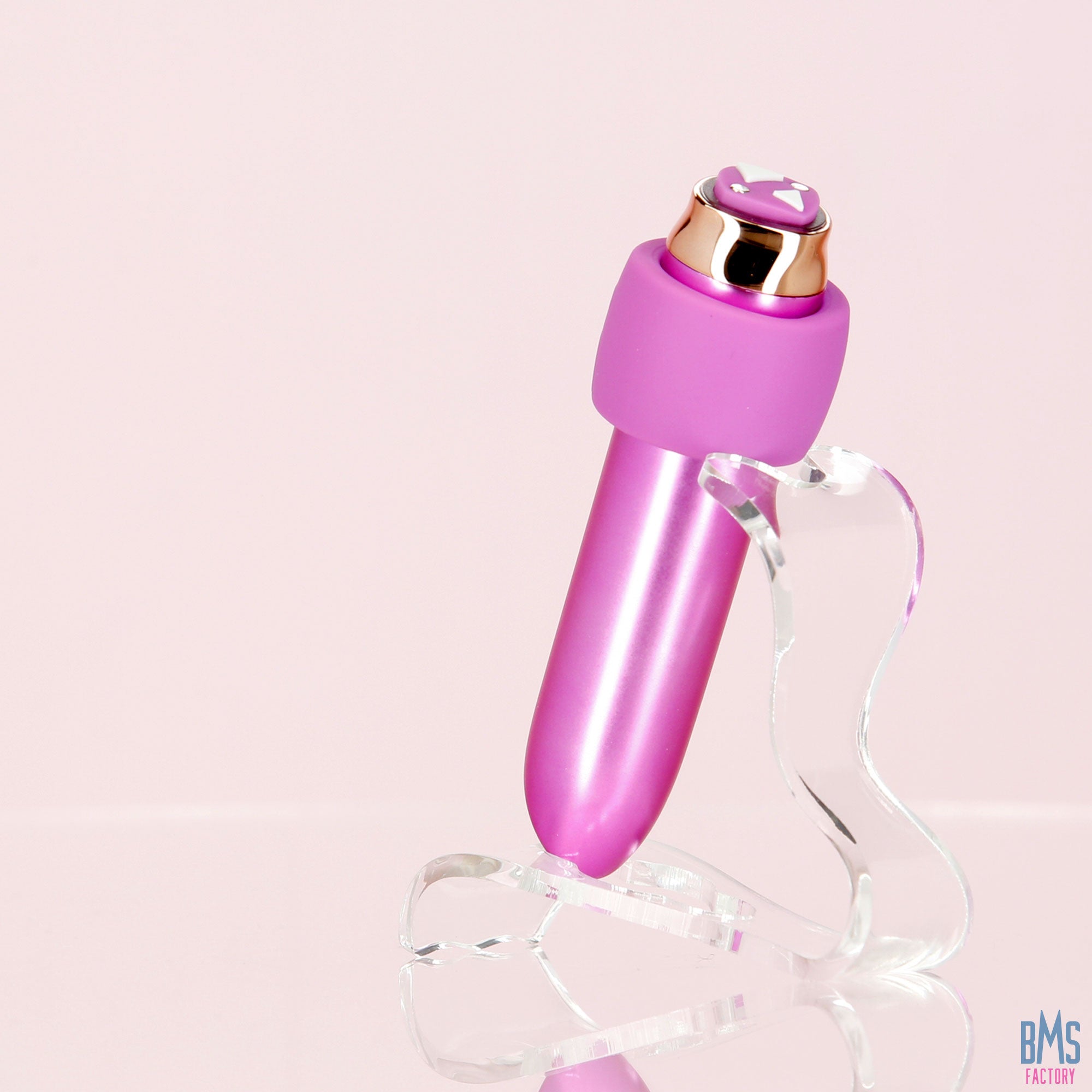 Swan® - Maximum Bullet Vibrator + Silicone Comfy Cuff – Pink - Swan Vibes