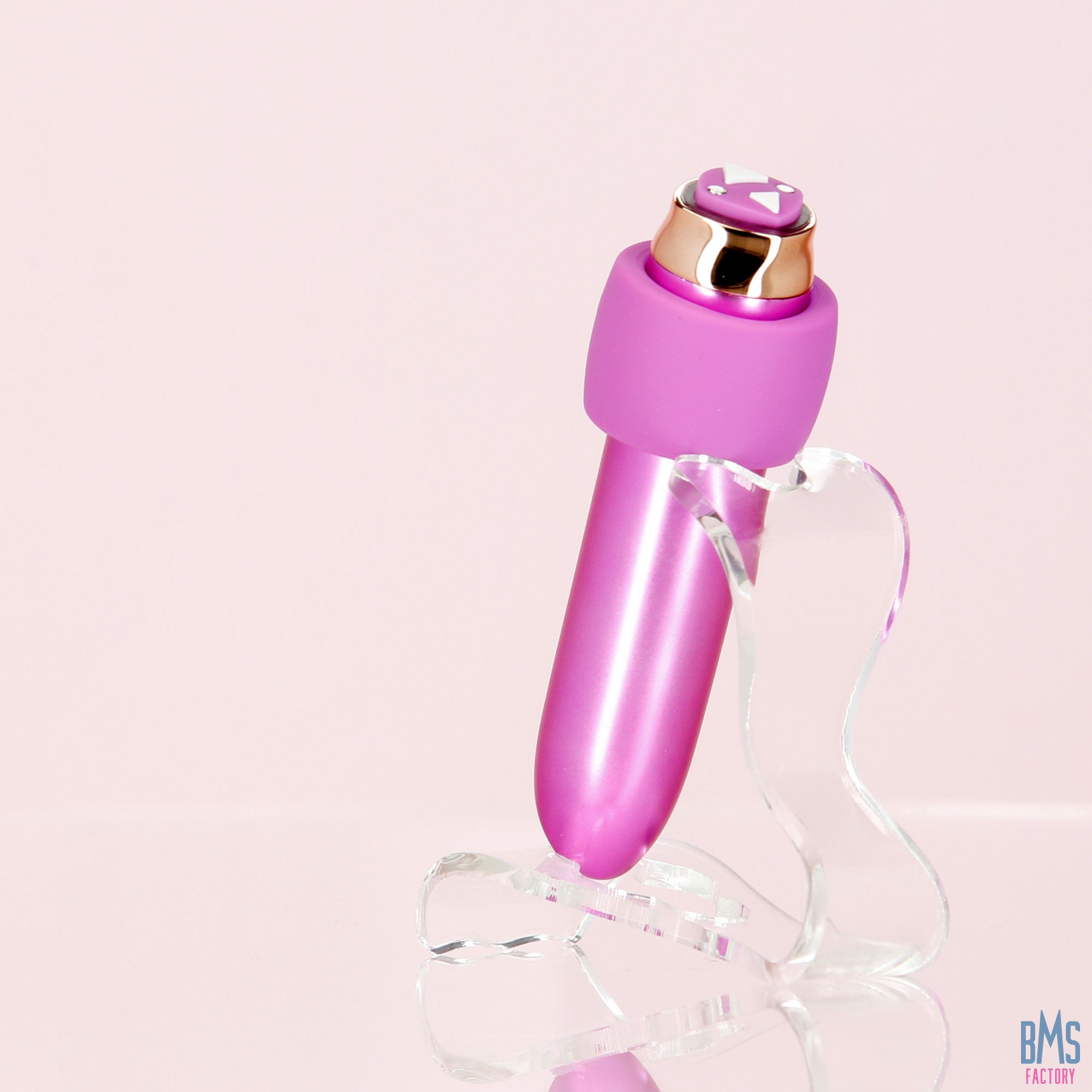Swan® - Maximum Bullet Vibrator + Silicone Comfy Cuff – Pink - Swan Vibes