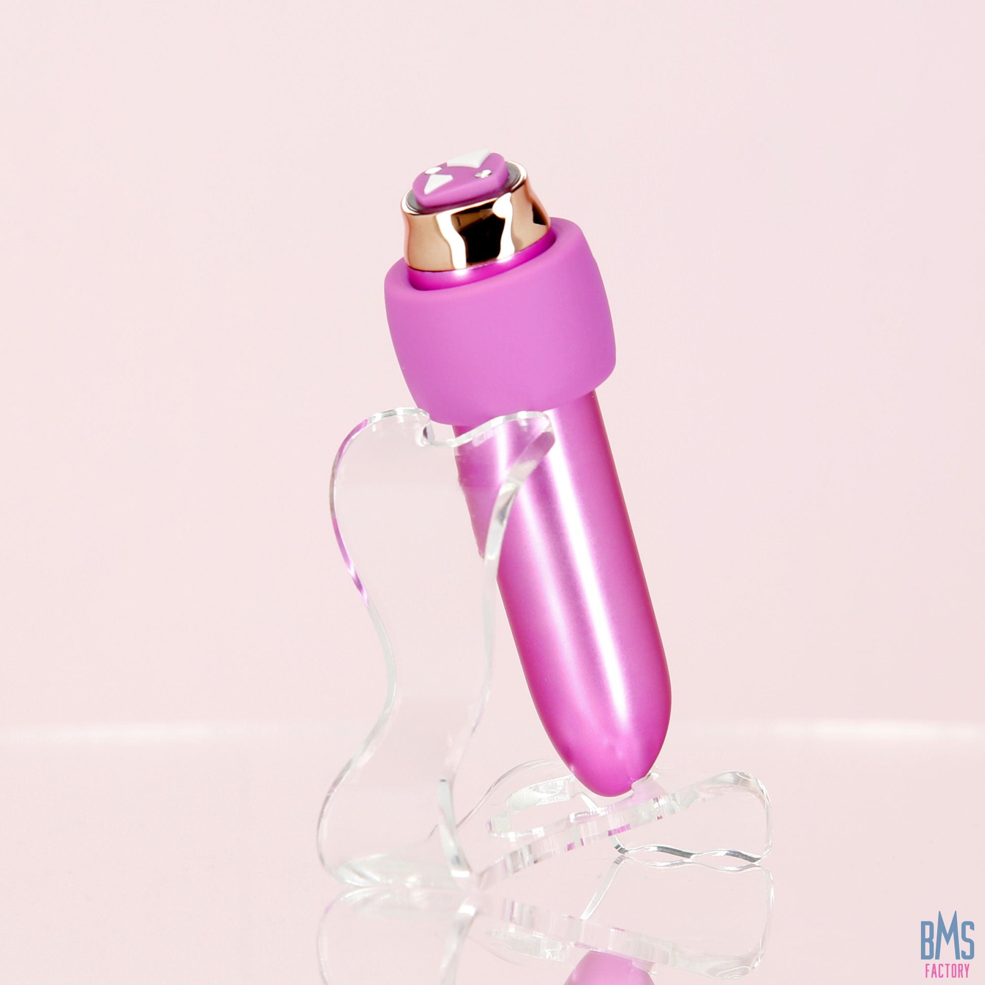 Swan® - Maximum Bullet Vibrator + Silicone Comfy Cuff – Pink - Swan Vibes