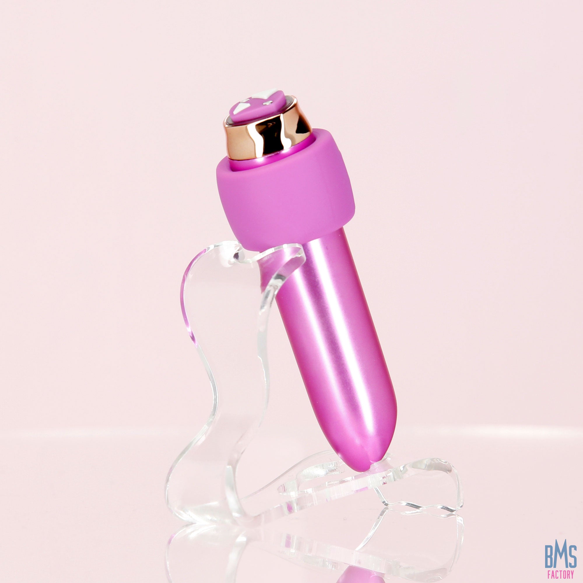 Swan® - Maximum Bullet Vibrator + Silicone Comfy Cuff – Pink - Swan Vibes