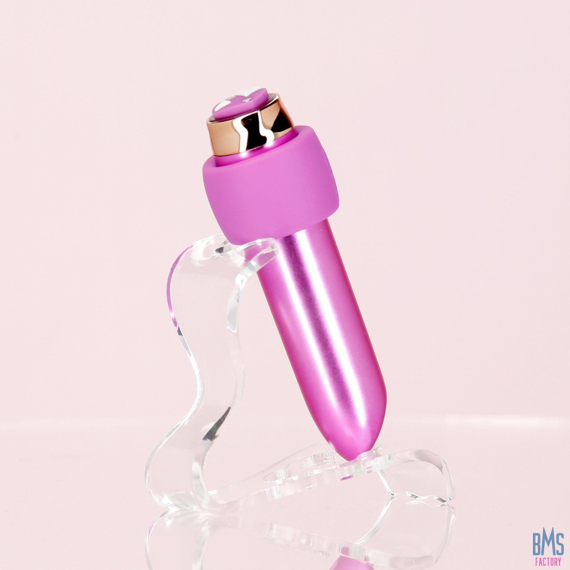 Swan® - Maximum Bullet Vibrator + Silicone Comfy Cuff – Pink - Swan Vibes