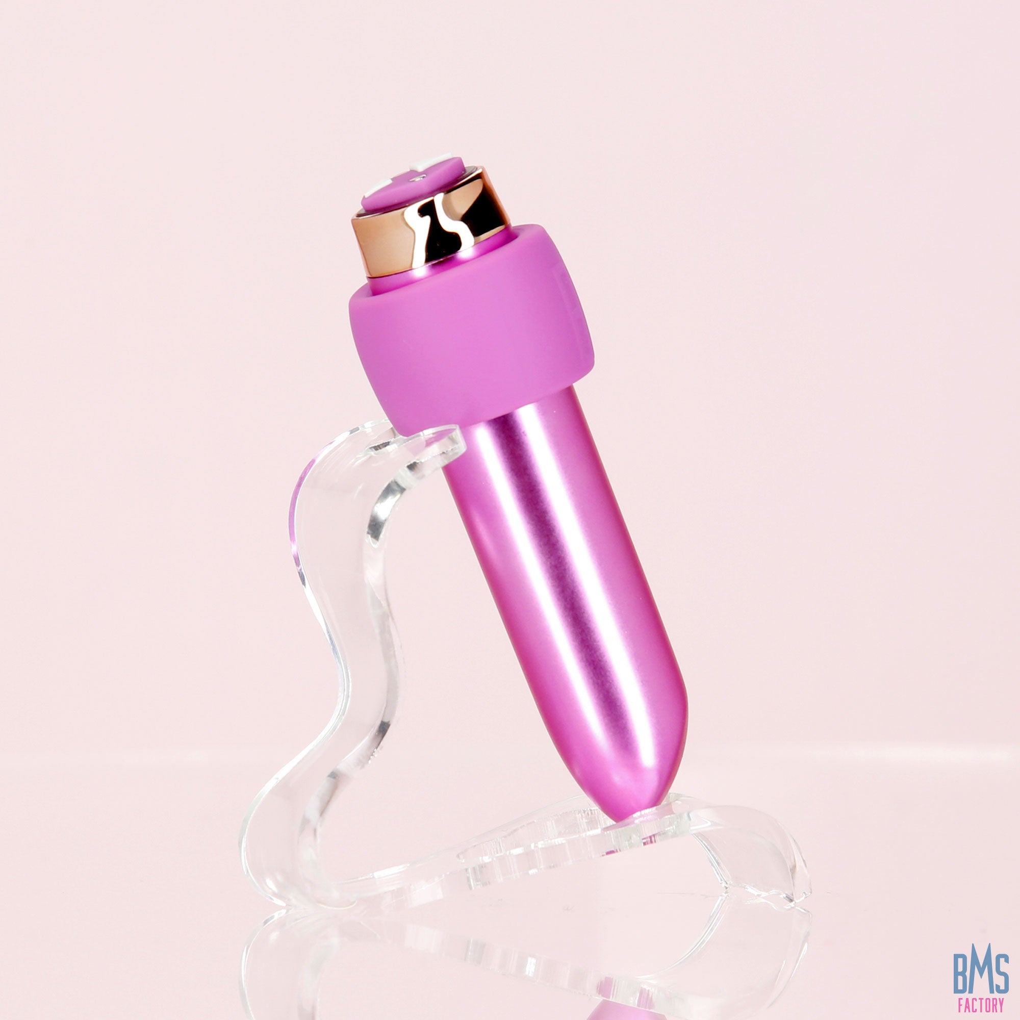 Swan® - Maximum Bullet Vibrator + Silicone Comfy Cuff – Pink - Swan Vibes