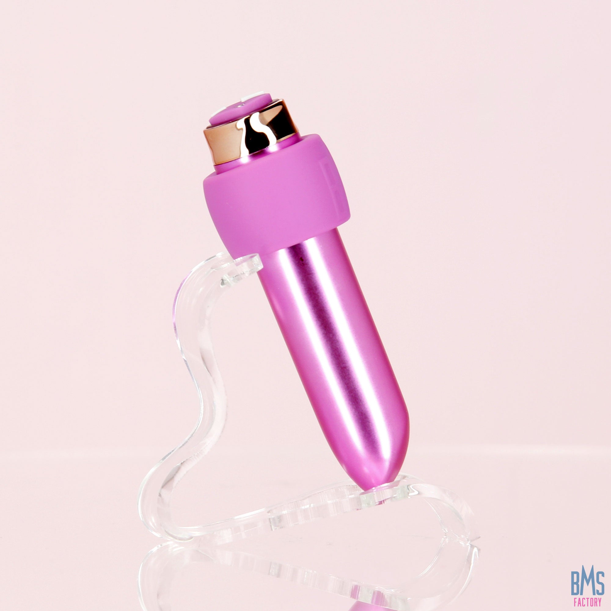 Swan® - Maximum Bullet Vibrator + Silicone Comfy Cuff – Pink - Swan Vibes