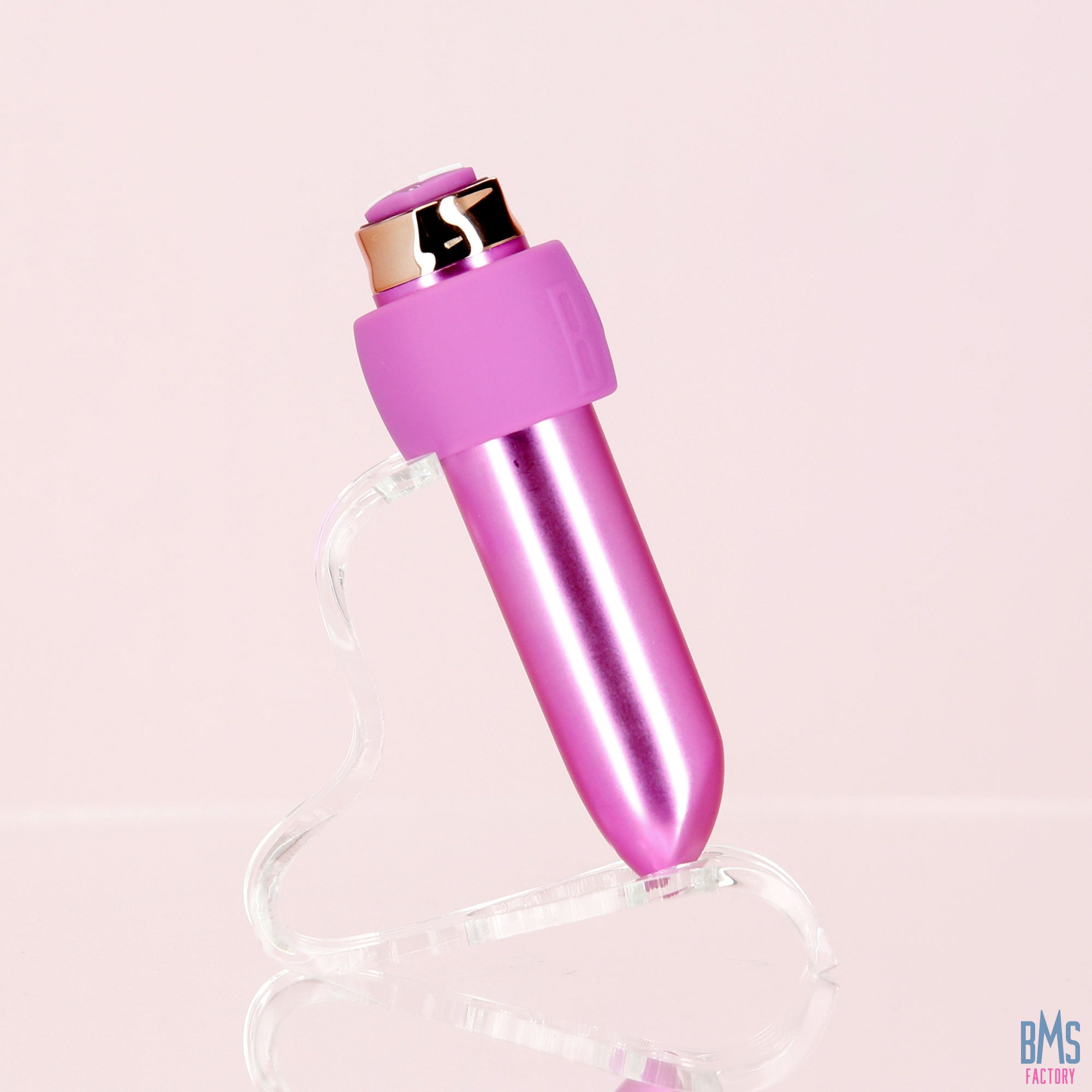 Swan® - Maximum Bullet Vibrator + Silicone Comfy Cuff – Pink - Swan Vibes