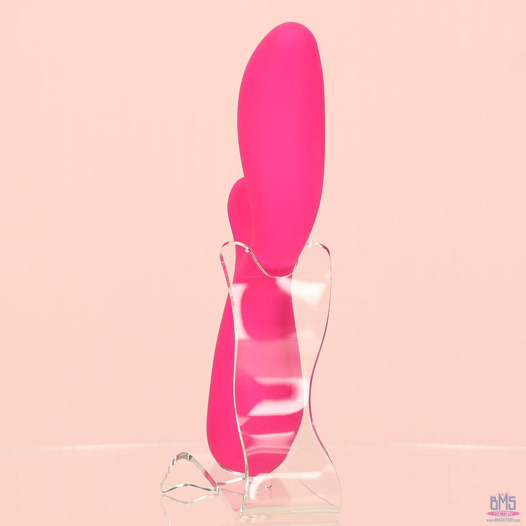 The Black Swan -  Dual Vibrator - Rechargeable - Pink - Swan Vibes