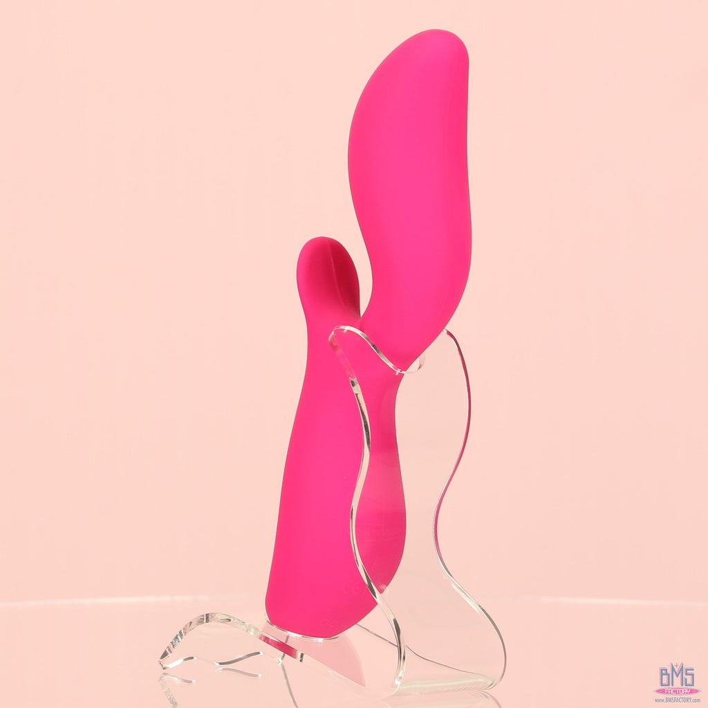 The Black Swan -  Dual Vibrator - Rechargeable - Pink - Swan Vibes
