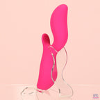 The Black Swan -  Dual Vibrator - Rechargeable - Pink - Swan Vibes