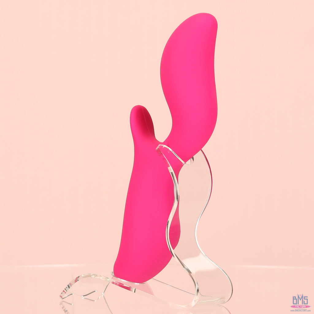 The Black Swan -  Dual Vibrator - Rechargeable - Pink - Swan Vibes