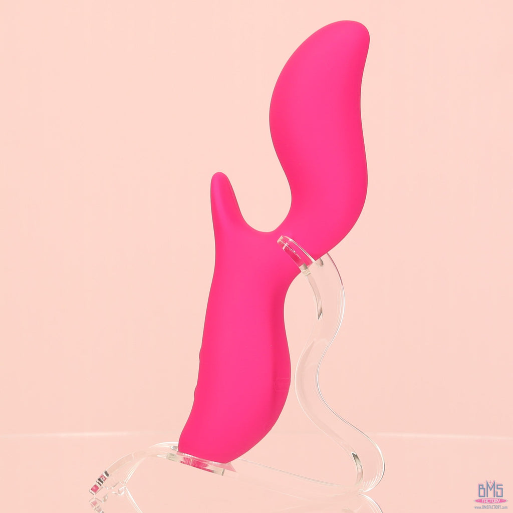 The Black Swan -  Dual Vibrator - Rechargeable - Pink - Swan Vibes