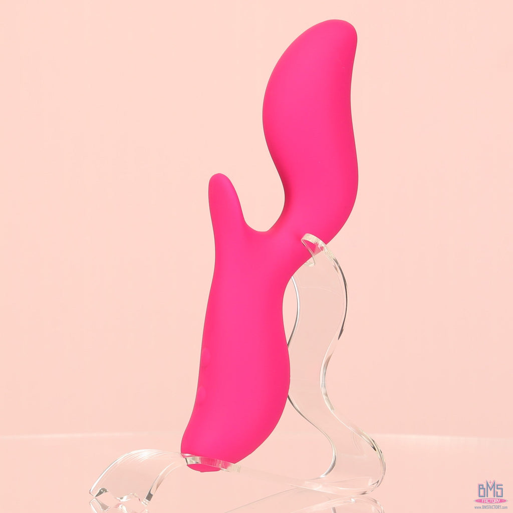 The Black Swan -  Dual Vibrator - Rechargeable - Pink - Swan Vibes