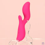 The Black Swan -  Dual Vibrator - Rechargeable - Pink - Swan Vibes