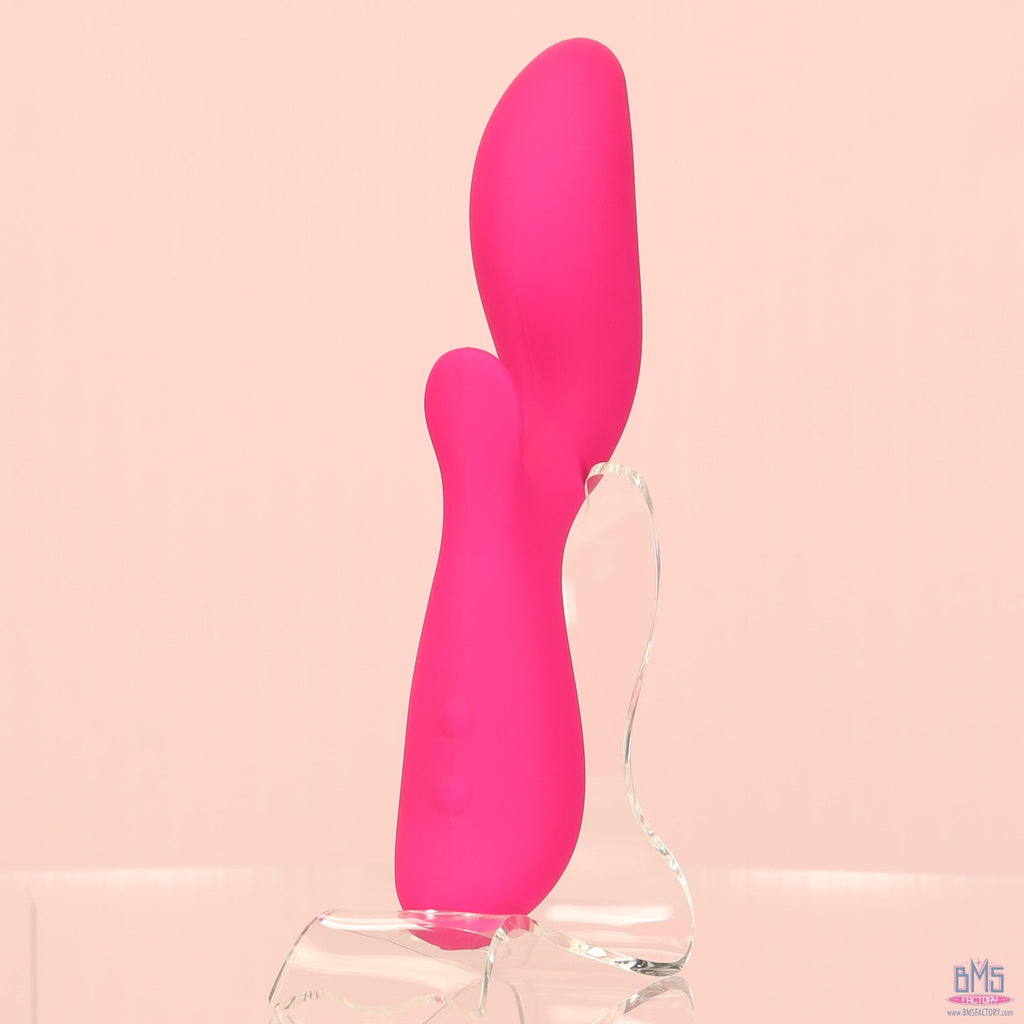 The Black Swan -  Dual Vibrator - Rechargeable - Pink - Swan Vibes