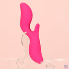 The Black Swan -  Dual Vibrator - Rechargeable - Pink - Swan Vibes