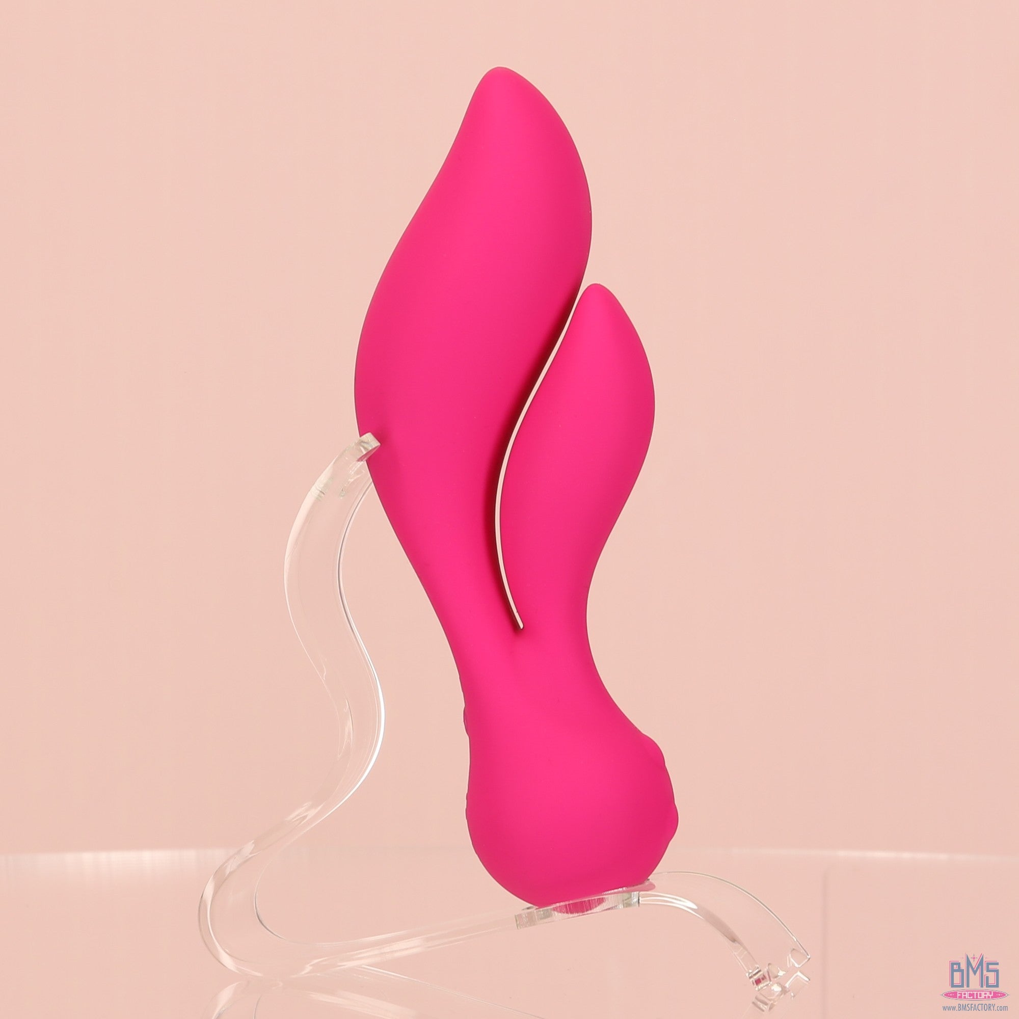 The Swan Feather - Dual Vibrator – Rechargeable – Pink - Swan Vibes
