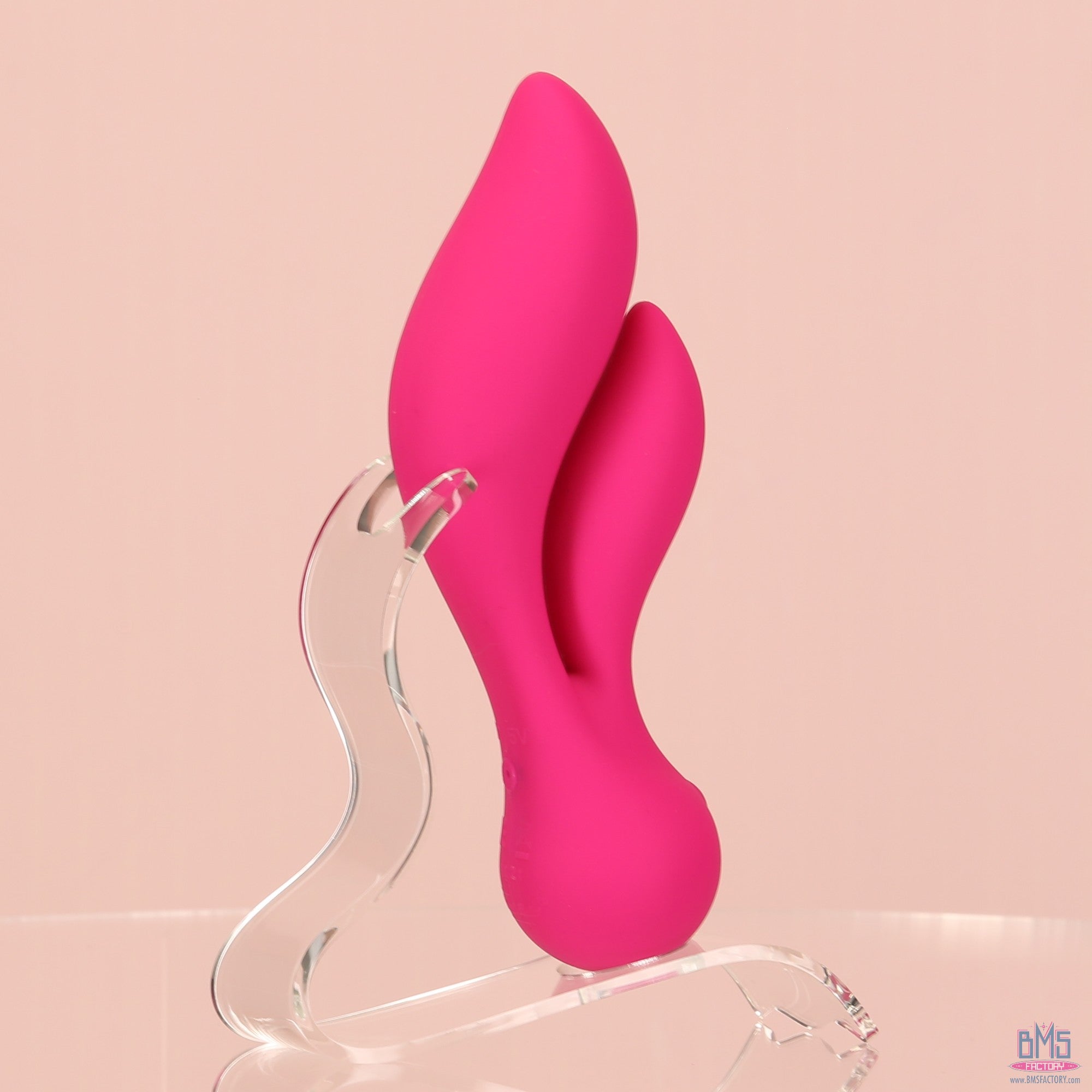 The Swan Feather - Dual Vibrator – Rechargeable – Pink - Swan Vibes