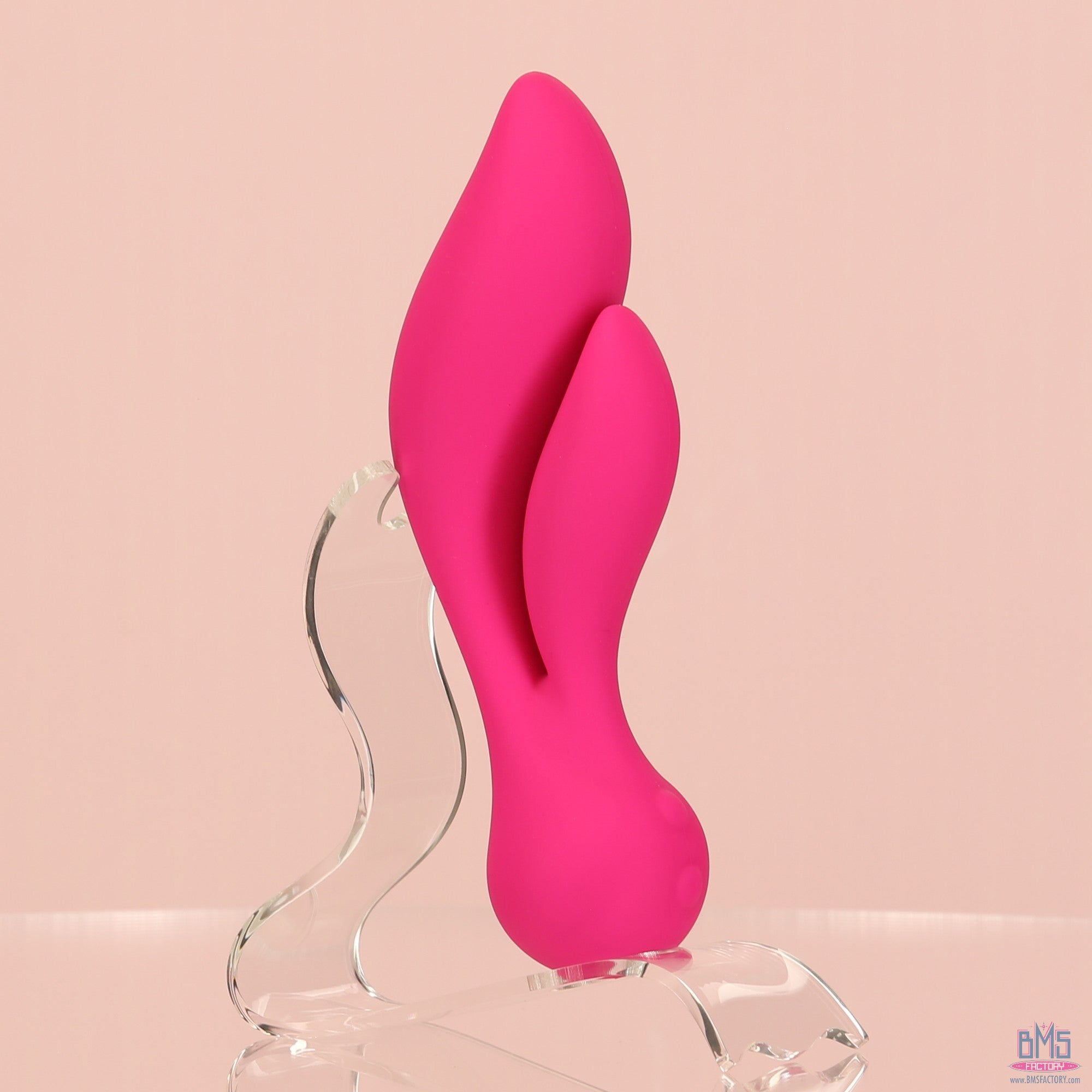 The Swan Feather - Dual Vibrator – Rechargeable – Pink - Swan Vibes