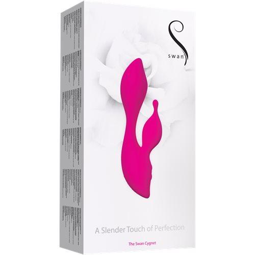 The Cygnet Swan® - Clitoral & G-spot Vibrator - Pink - Swan Vibes