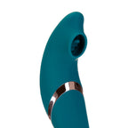 The Monarch Swan®- Transform With A Twist Vibrator & Stimulator - Teal - Swan Vibes