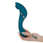 The Monarch Swan®- Transform With A Twist Vibrator & Stimulator - Teal - Swan Vibes