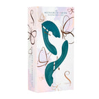 The Monarch Swan®- Transform With A Twist Vibrator & Stimulator - Teal - Swan Vibes