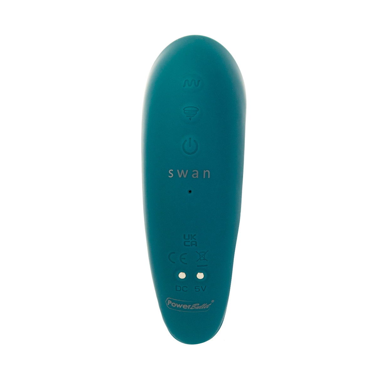 The Monarch Swan®- Transform With A Twist Vibrator & Stimulator - Teal - Swan Vibes