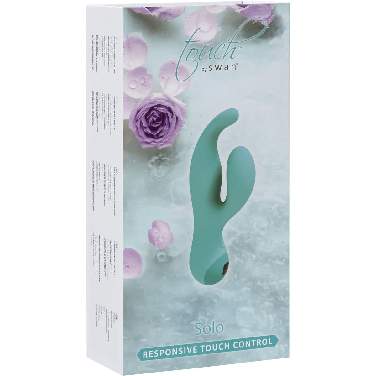 Swan Touch - Solo - Dual Vibrator -  Rechargeable - Teal - Swan Vibes