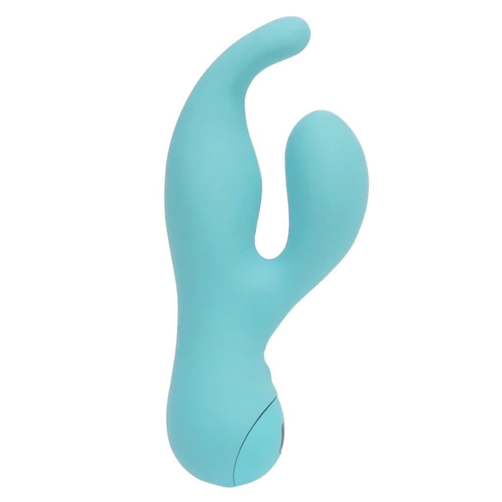 Swan Touch - 独奏 - 双振动器 - 可充电 - 青色