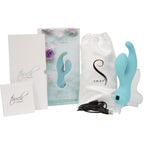 Swan Touch - Solo - Dual Vibrator -  Rechargeable - Teal - Swan Vibes