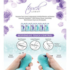 Swan Touch - Duo - Dual Rabbit Vibrator - Rechargeable - Purple - Swan Vibes