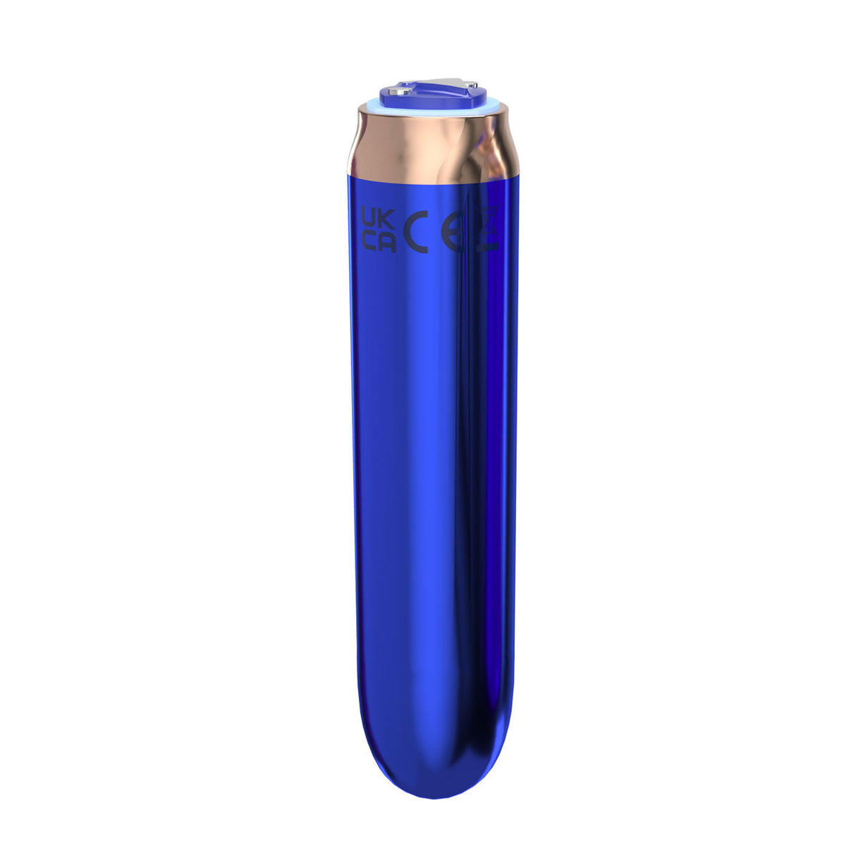 Swan® - Maximum Bullet Vibrator + Silicone Comfy Cuff – Blue - Swan Vibes