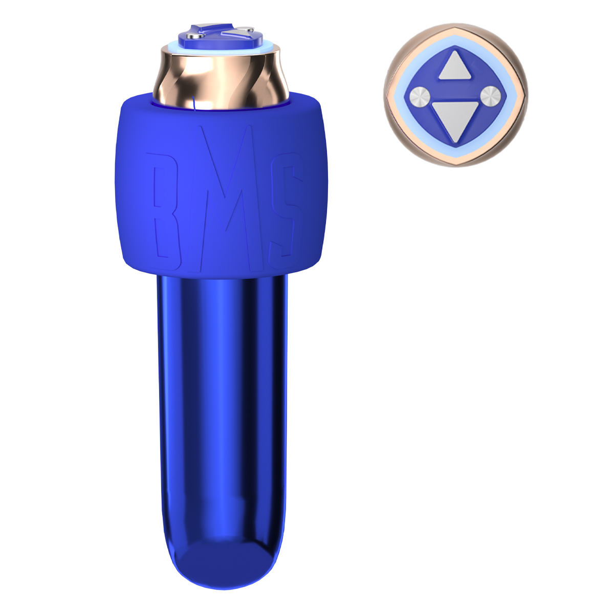 Swan® Maximum Bullet Vibrator with soft silicone comfy cuff, compact personal massager designed for targeted pleasure.