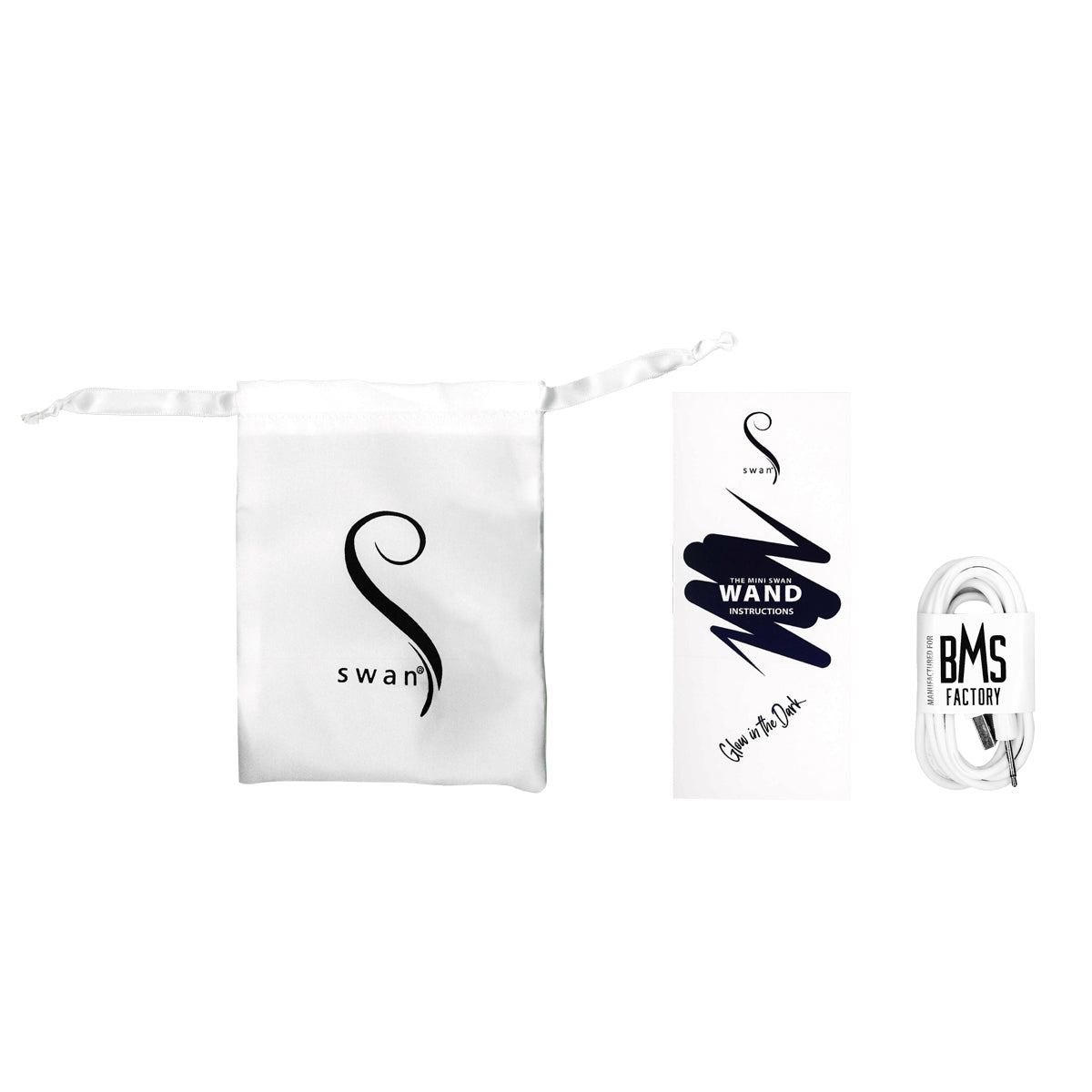 Swan® - The Mini Swan® Wand - Glow in the Dark - Blue - Swan Vibes