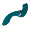 The Monarch Swan® - Vibrador e Estimulador Transformador com Torção - Verde-azulado