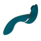 The Monarch Swan® - Vibrador e Estimulador Transformador com Torção - Verde-azulado
