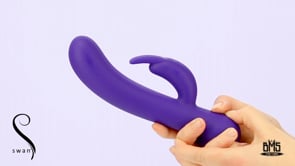 Majestic Swan – Special Edition Rabbit Vibrator – Lila